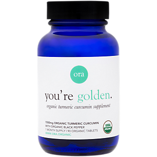 You're Golden - Organic Turmeric Curcumin & Black Pepper - 1,500 MG (90 Tablets)