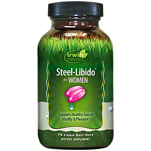 Steel-Libido For Women - Healthy Sexual Vitality & Pleasure (75 Liquid Softgels)