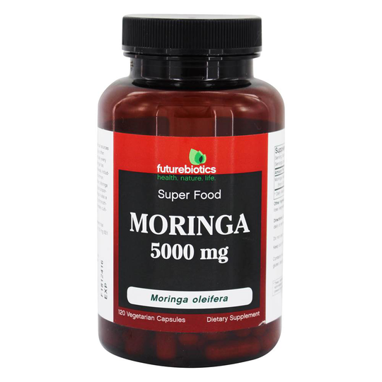 Futurebiotics - Moringa Super Food 5000 mg. - 120 Vegetarian Capsules