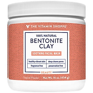 Bentonite Clay 100% Natural Powder - Soothing Facial Mask for Healthy Vibrant Skin & Deep Cleans Pores (16 Ounces)