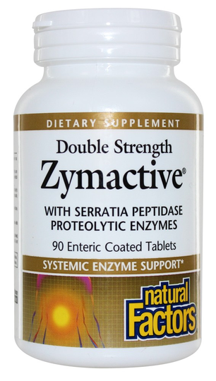 Natural Factors - Zymactive Double Strength - 90 Tablets