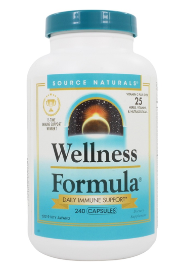 Source Naturals - Wellness Formula Herbal Defense Complex - 240 Capsules