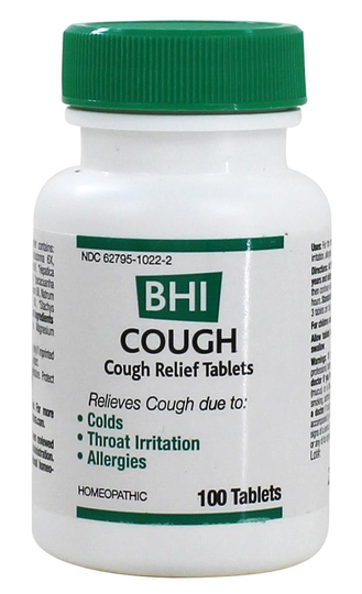 BHI/Heel - Cough - 100 Tablets