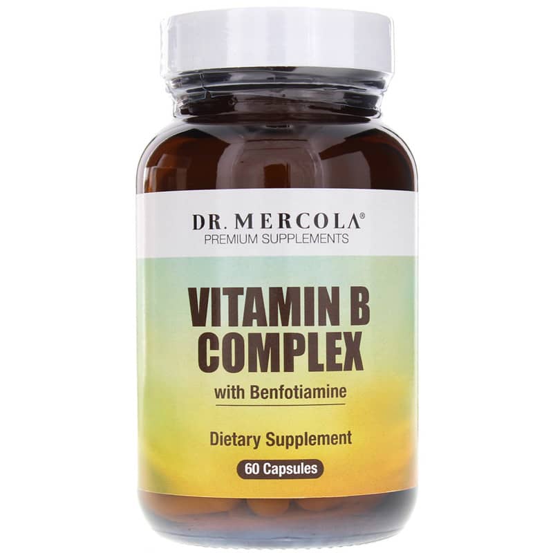 Dr. Mercola Vitamin B Complex 60 Capsules