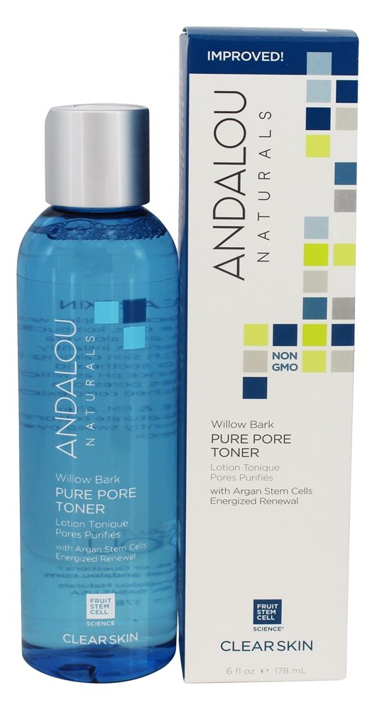 Andalou Naturals - Will Bark Pure Pore Toner - 6 fl. oz.
