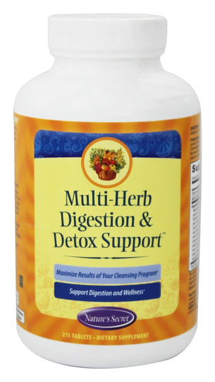 Nature's Secret - Multi-Herb Digestion and Detox Support - 275 Tablets