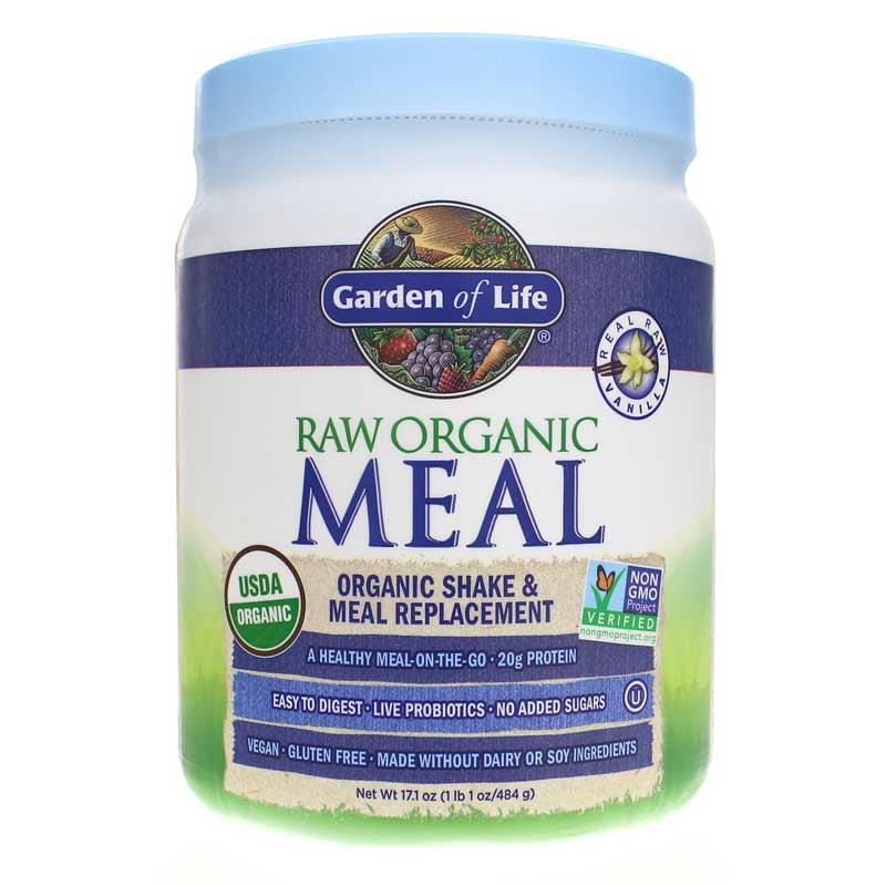 Garden of Life Raw Organic Meal Shake & Meal Replacement 17.1 Oz