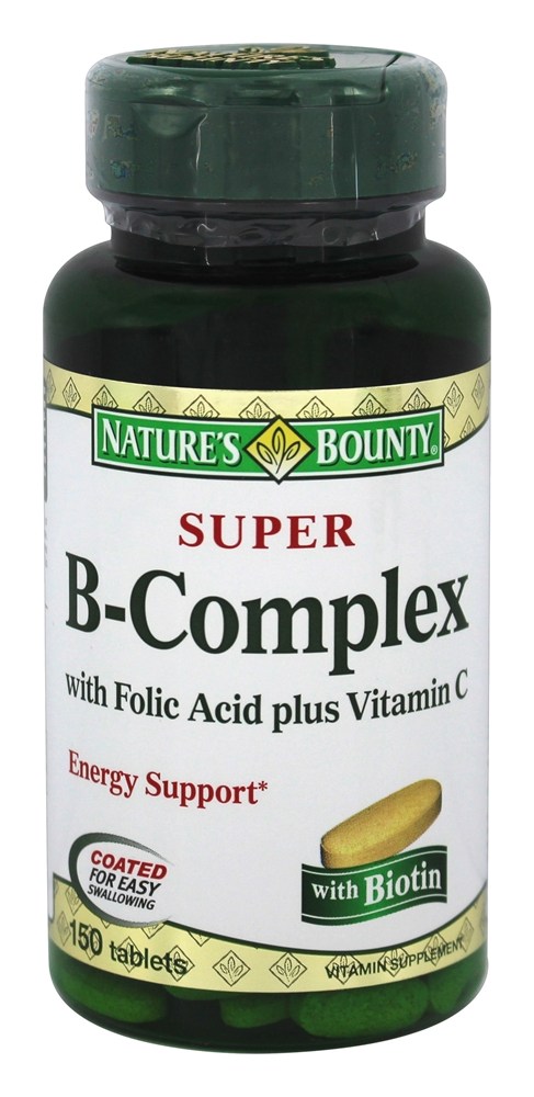 Nature's Bounty - Super Vitamin B Complex - 150 Tablet(s)