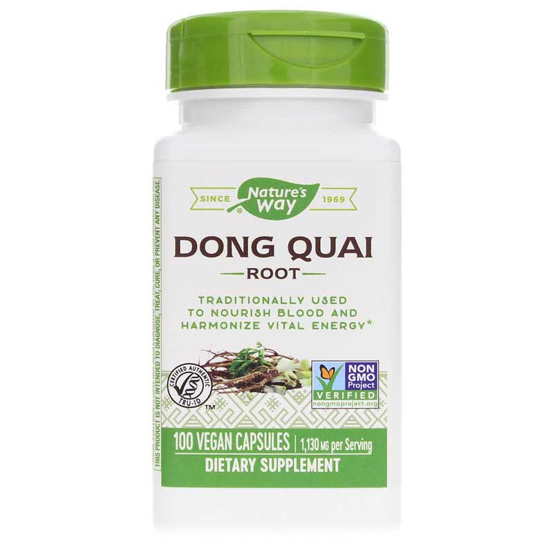 Natures Way Dong Quai Root 100 Veg Capsules