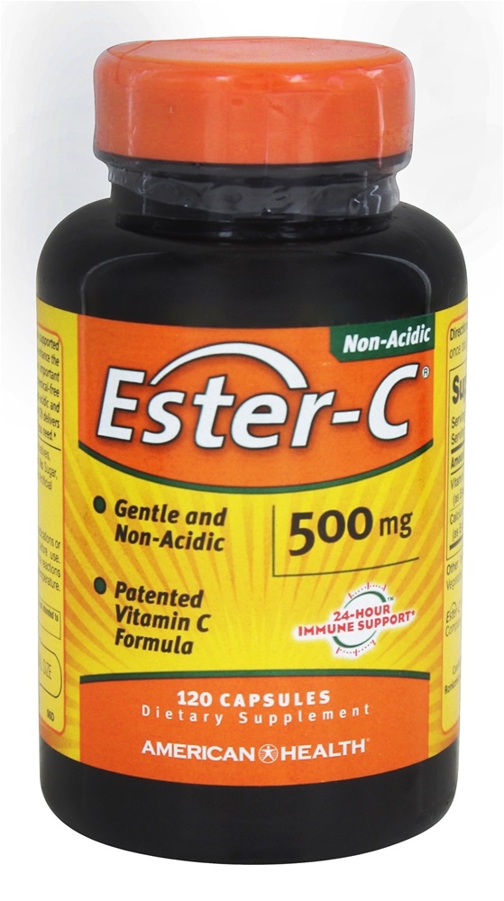 American Health - Ester-C 500 mg. - 120 Capsules
