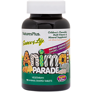 Animal Parade Multivitamin for Kid's - Cherry, Orange & Grape (90 Chewable Tablets)
