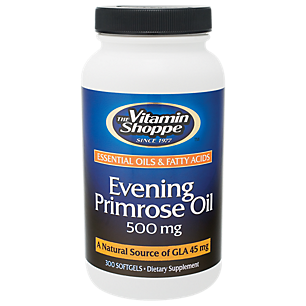 Evening Primrose Oil - Natural Source of GLA - 500 MG (300 Softgels)