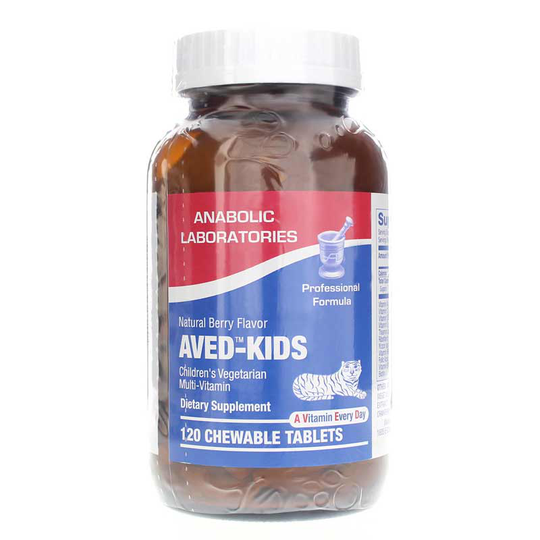 Anabolic Laboratories AVED-Kids Multi-Vitamin 120 Chewable Tablets
