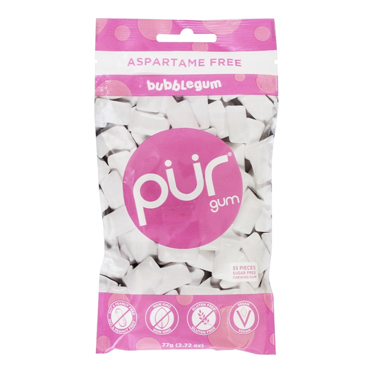 PUR Gum - Sugar Free Chewing Gum Bubble Gum - 55 Piece(s)
