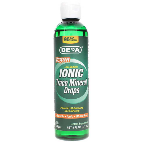 Deva Nutrition Vegan Ionic Trace Mineral Drops 8 Oz