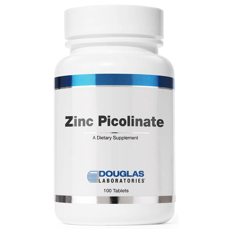 Douglas Laboratories Zinc Picolinate 20 Mg Tablets 100 Tablets