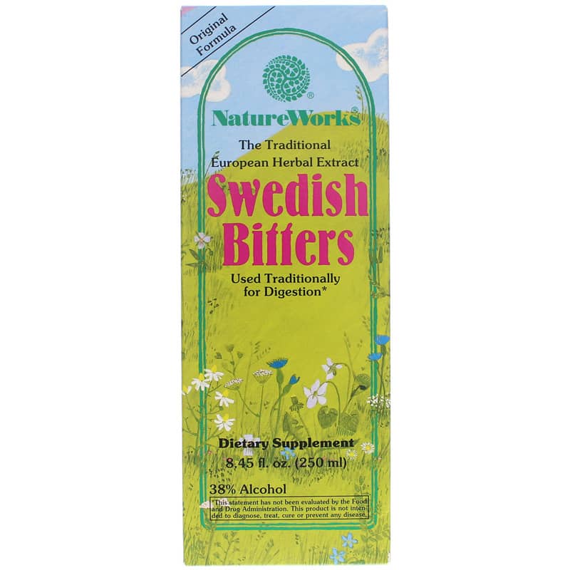 Natures Way NatureWorks Swedish Bitters 8.45 Oz