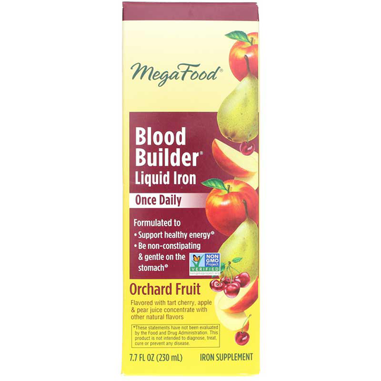 Megafood Blood Builder Liquid Iron 7.7 Oz