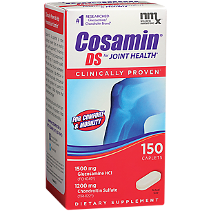 Cosamin DS for Joint Health Support - 1,500 MG of Glucosamine & 1,200 MG of Chondroitin Sulfate (150 Caplets)