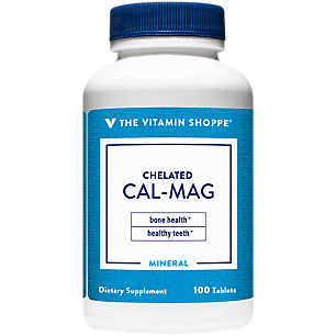 Chelated Cal-Mag - 2:1 Calcium Magnesium Ratio (100 Tablets)