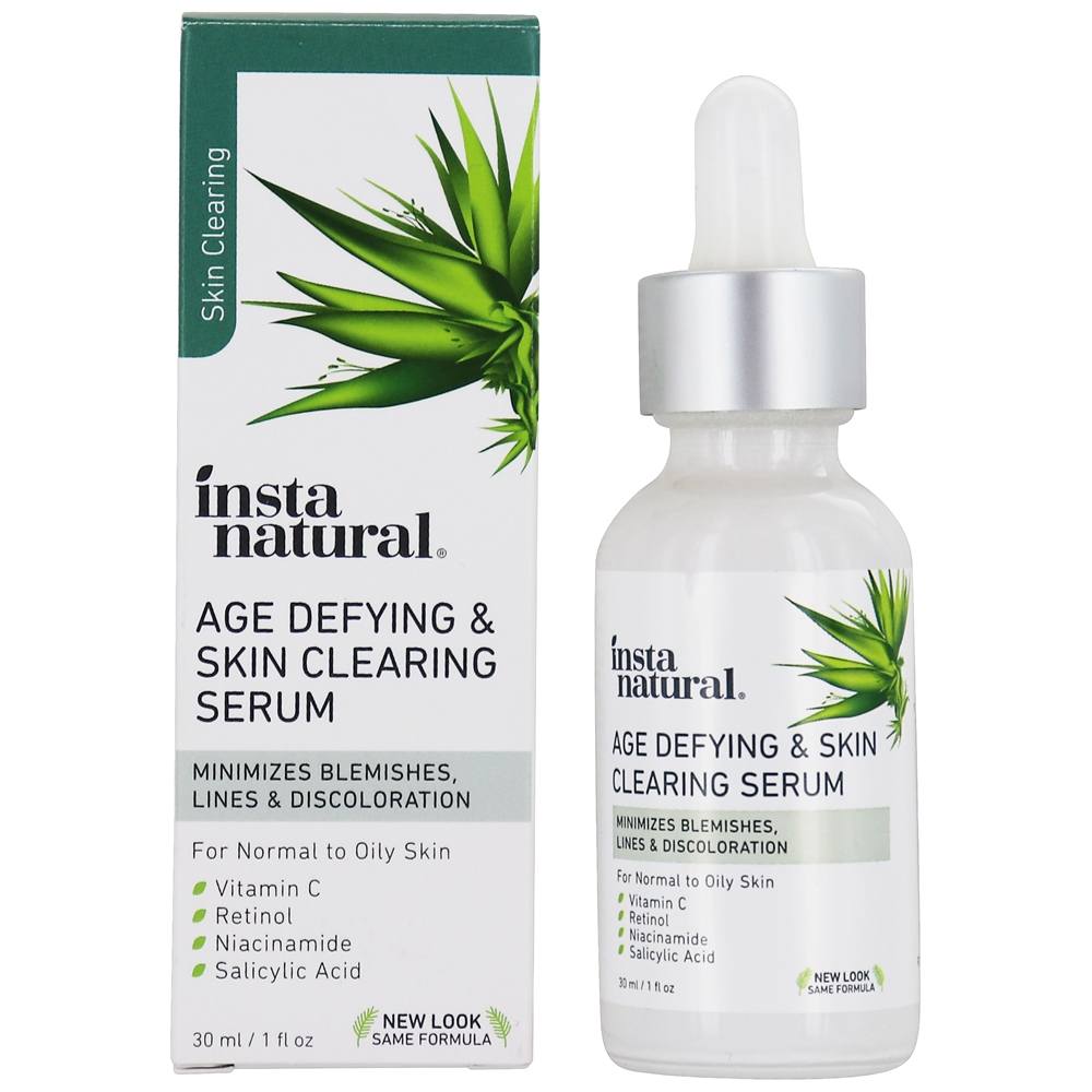 InstaNatural - Age-Defying & Skin Clearing Serum - 1 fl. oz.
