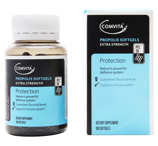 Comvita - Propolis Extra Strength 30 PFL - 100 Softgels