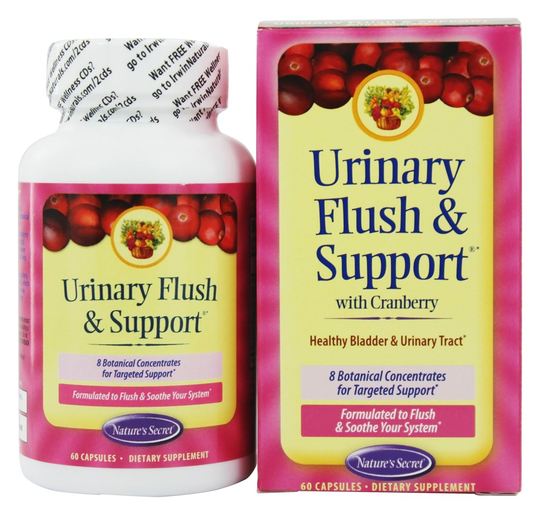 Nature's Secret - Urinary Cleans & Flush - 60 Capsules