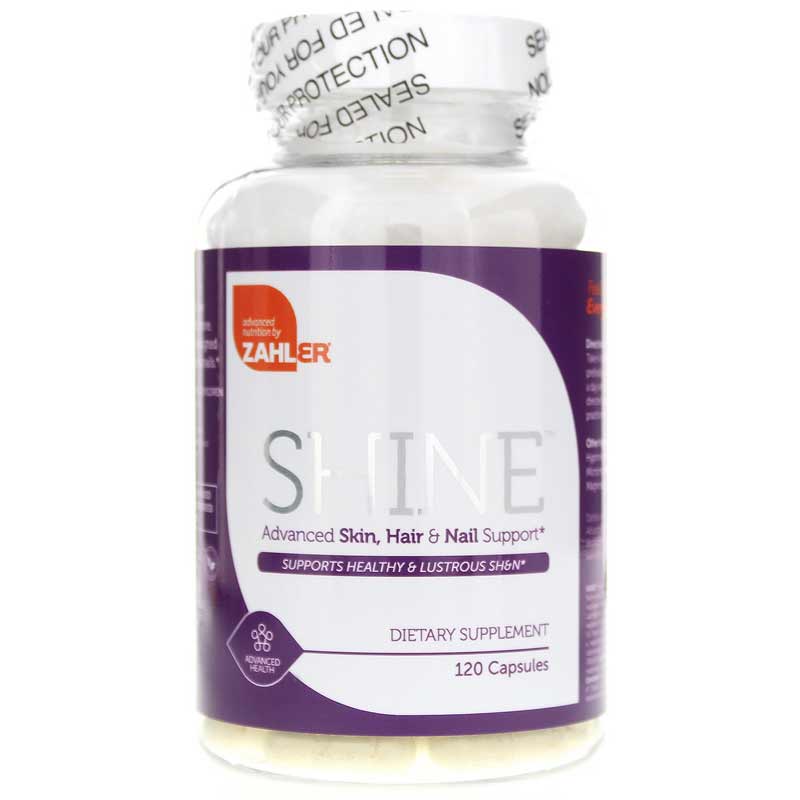 Zahler Shine Advanced Skin, Hair & Nail Support 120 Capsules