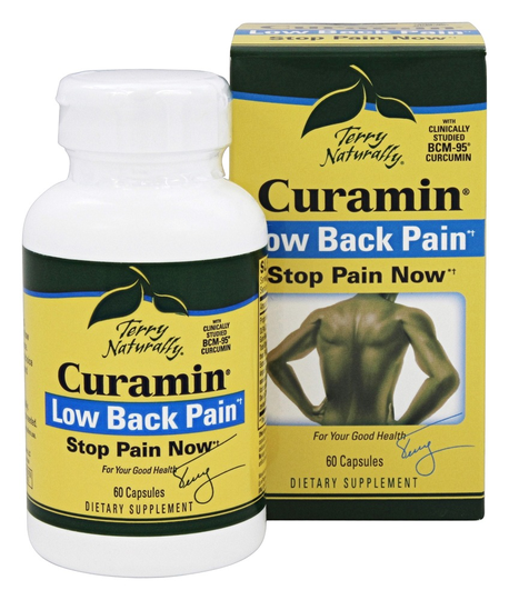 EuroPharma - Terry Naturally Curamin Low Back Pain - 60 Capsules