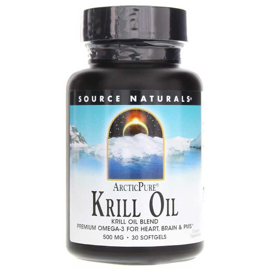 Source Naturals ArcticPure Krill Oil 500 Mg 30 Softgels