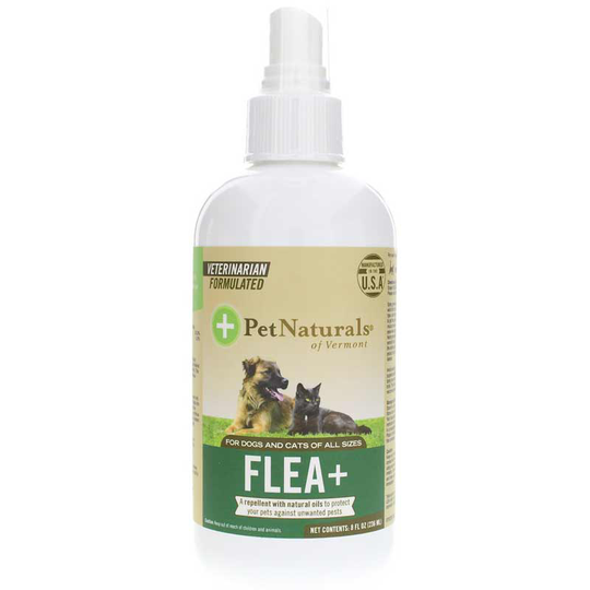 Pet Naturals Of Vermont Flea + Tick Spray for Dogs and Cats of All Sizes 8 Oz