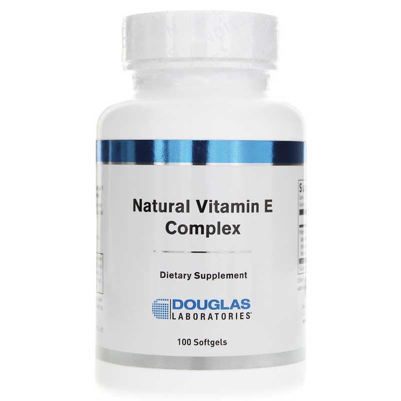 Douglas Laboratories Natural Vitamin E Complex 100 Softgels