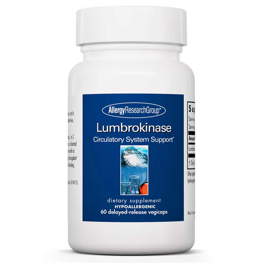 Allergy Research Group Lumbrokinase 32 Mg 60 Veg Capsules