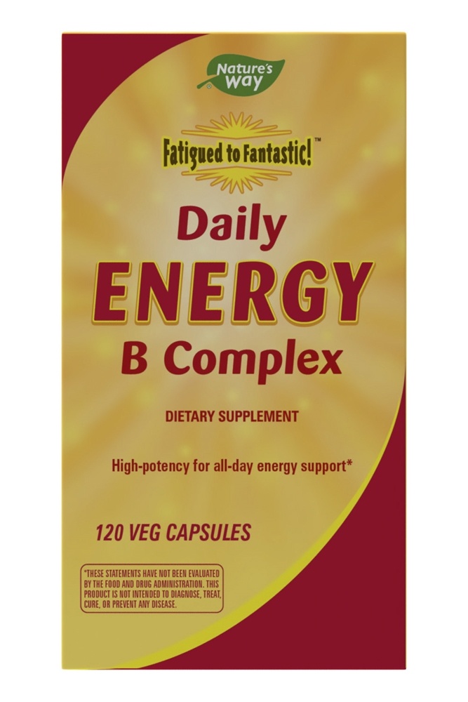 Nature's Way - Fatigued to Fantastic Daily Energy B Complex - 120 Vegetable Capsule(s)