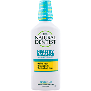 All-Purpose Mouthwash Rinse - Healthy Balance - Peppermint Sage (16.9 Fluid Ounces)