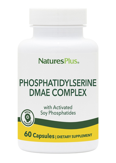 Natures Plus - Phosphatidyl-Serine/DMAE Complex - 60 Capsules