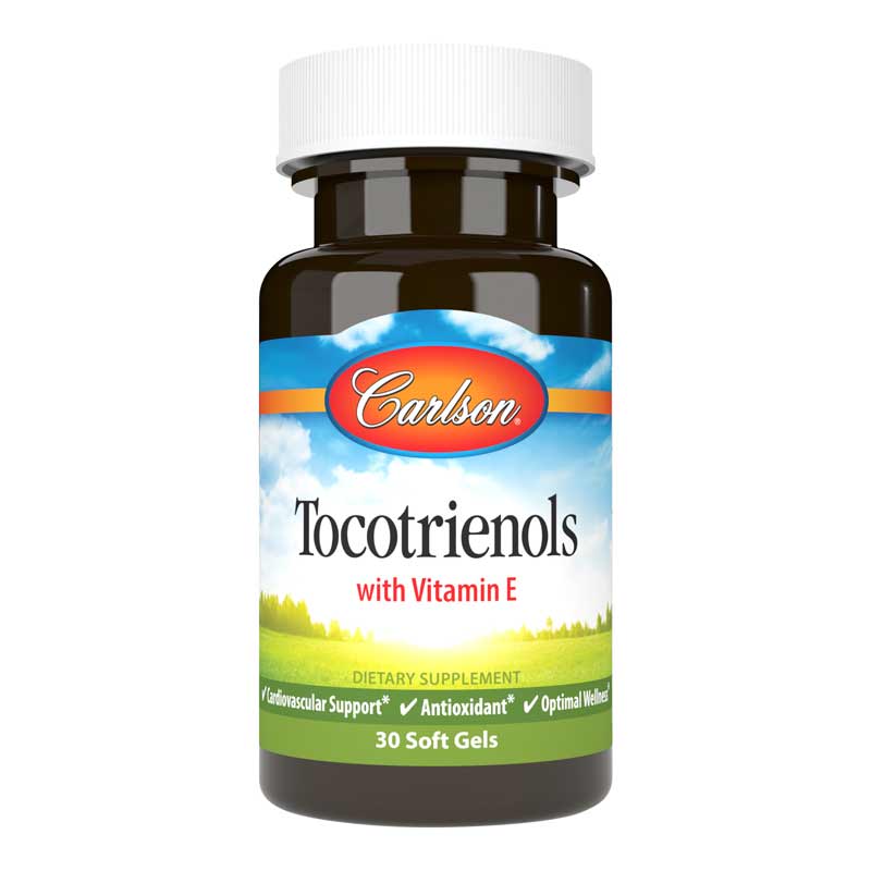 Carlson Labs Tocotrienols with Vitamin E 30 Softgels