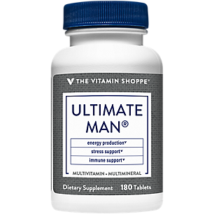 Ultimate Man - Energy Production, Stress & Immune Support (180 Tablets)