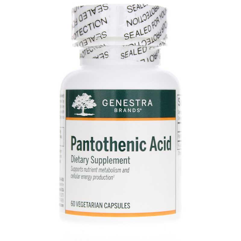 Genestra Pantothenic Acid 60 Veg Capsules