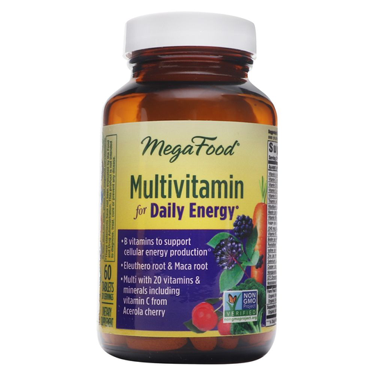 MegaFood - Multivitamin for Daily Energy - 60 Tablets