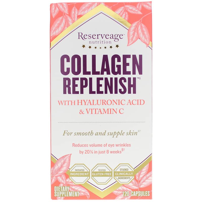 Reserveage Nutrition Collagen Replenish Capsules 120 Capsules