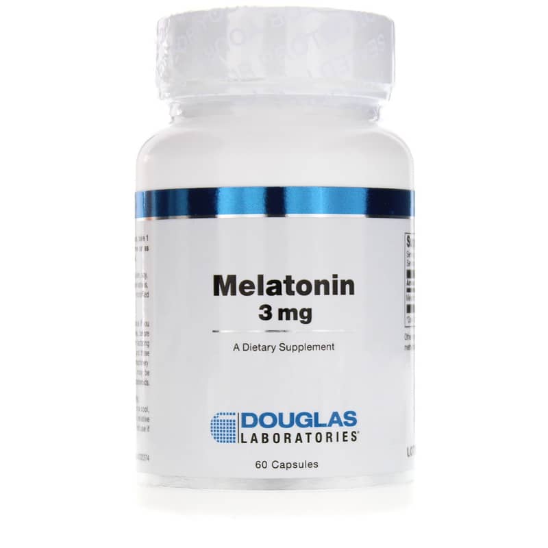Douglas Laboratories Melatonin 3 Mg Capsules 60 Capsules