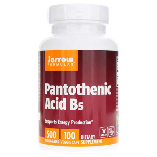 Jarrow Formulas Pantothenic Acid B5 100 Veg Capsules