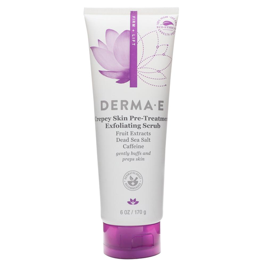 DERMA-E - Crepey Skin Pre-Treatment Exfoliating Scrub - 6 oz.