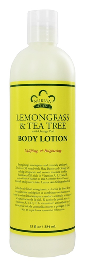 Nubian Heritage - Lotion Lemongrass & Tea Tree - 13 fl. oz.