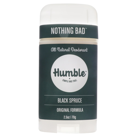 Humble Brands - All Natural Deodorant Stick Original Formula Black Spruce - 2.5 oz.