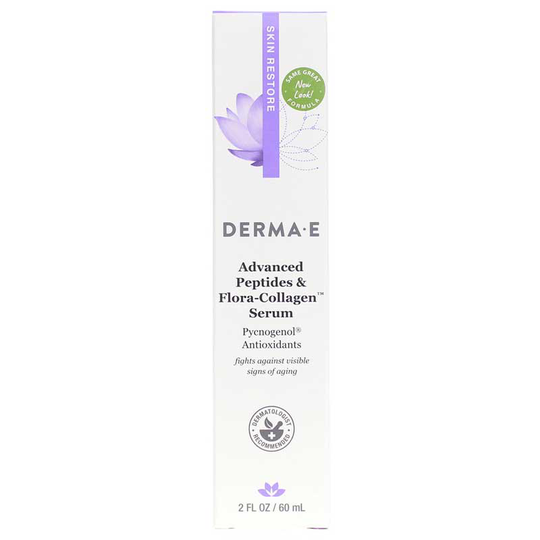 Derma E Advanced Peptides & Flora-Collagen Serum 2 Oz