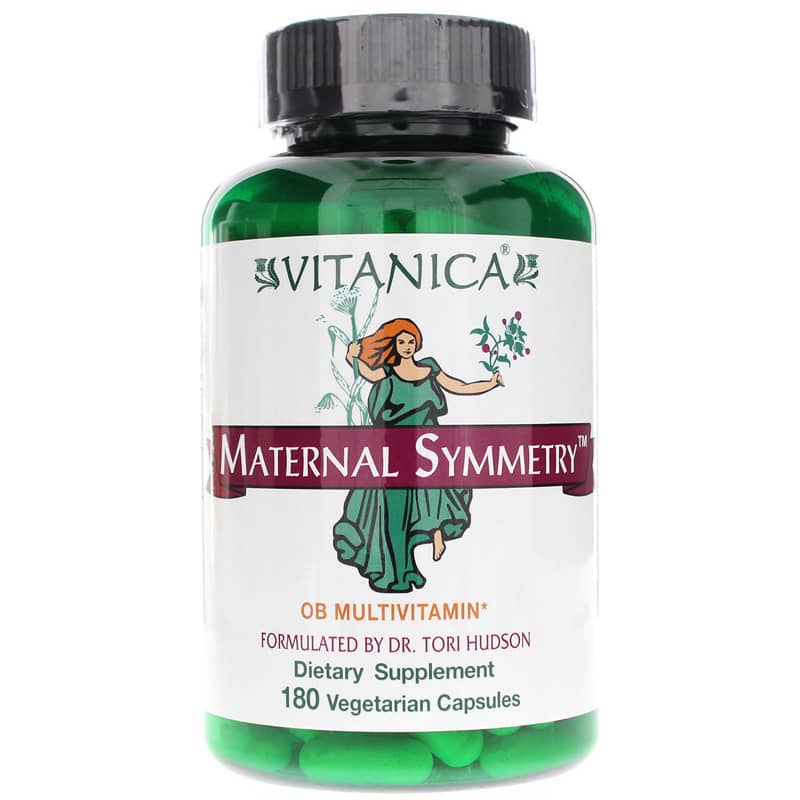 Vitanica Maternal Symmetry 180 Veg Capsules