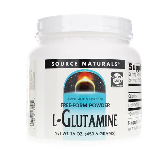 Source Naturals L-Glutamine Free-Form Powder 16 Oz