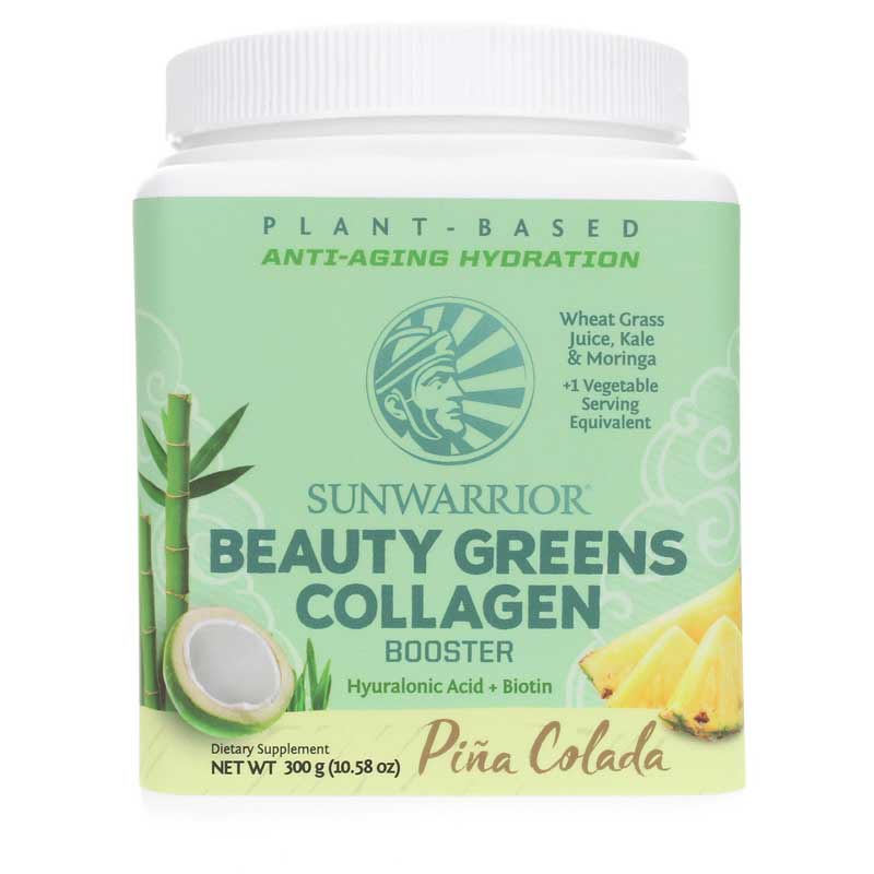 Sunwarrior Beauty Greens Collagen Booster 10.58 Oz